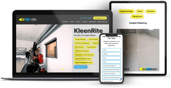 KleenRite Website Redesign