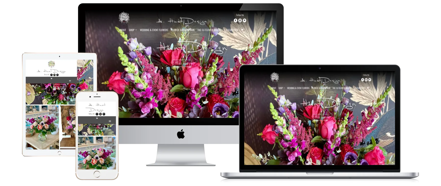 A. Hunt Design Website Redesign