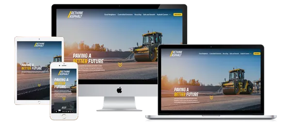 Rethink Asphalt Website Redesign