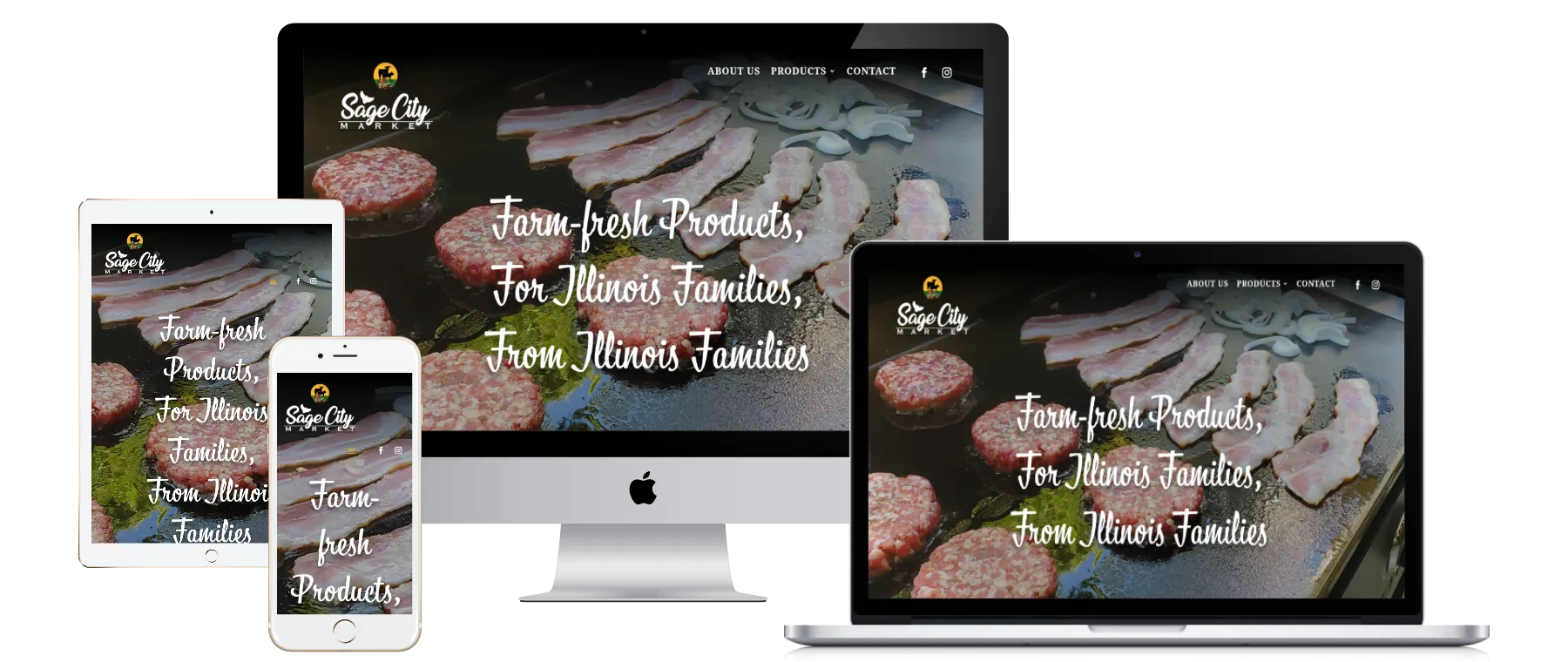 Sage City Market Website Redesign