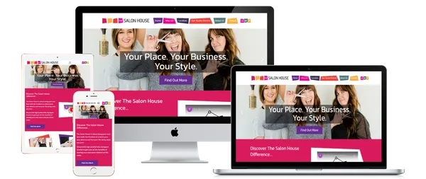 The Salon House Website Redesign