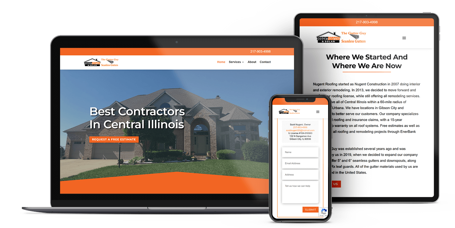 Nugent Roofing Website Launch